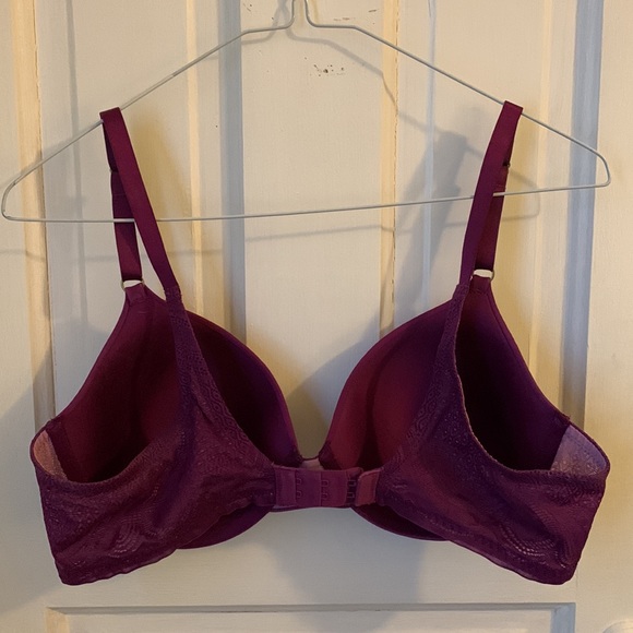 Maidenform - purple lace detail bra 36C - Picture 2 of 5